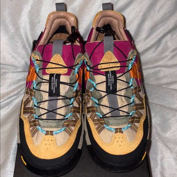 NWT Flower Mountain Iwano 2 Waterproof Hiking Shoe on Black-Dark Grey - Picture 8 of 15